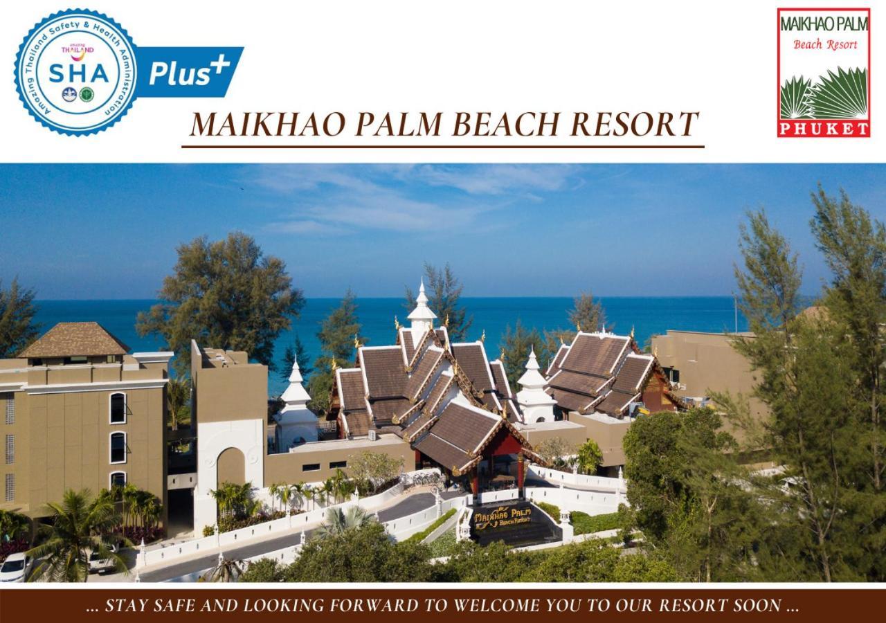 Maikhao Palm Beach Resort - SHA Plus Mai Khao Exterior foto